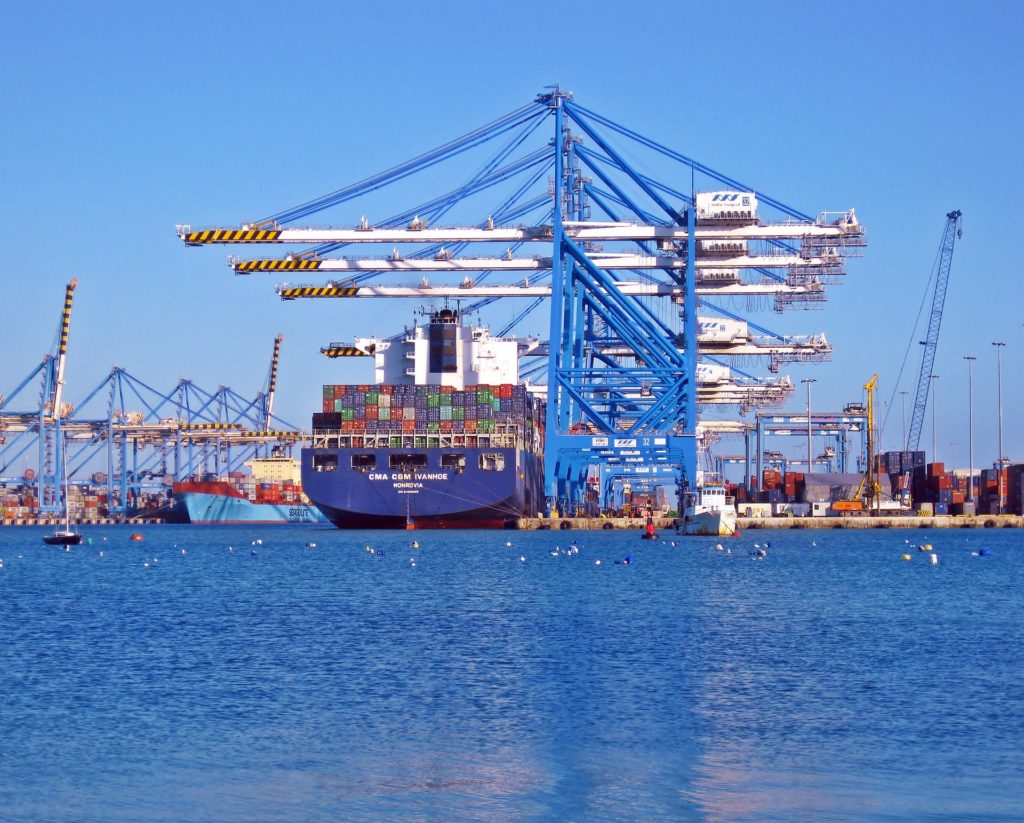 with containers